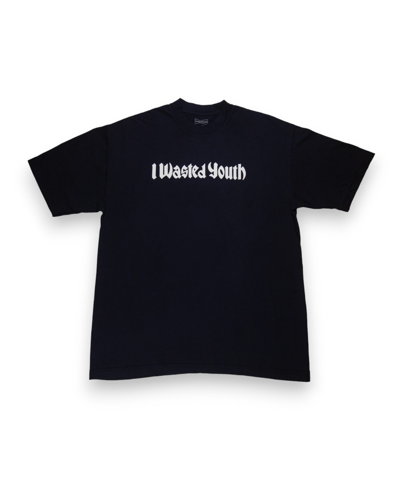 I Wasted Youth Tee Navy