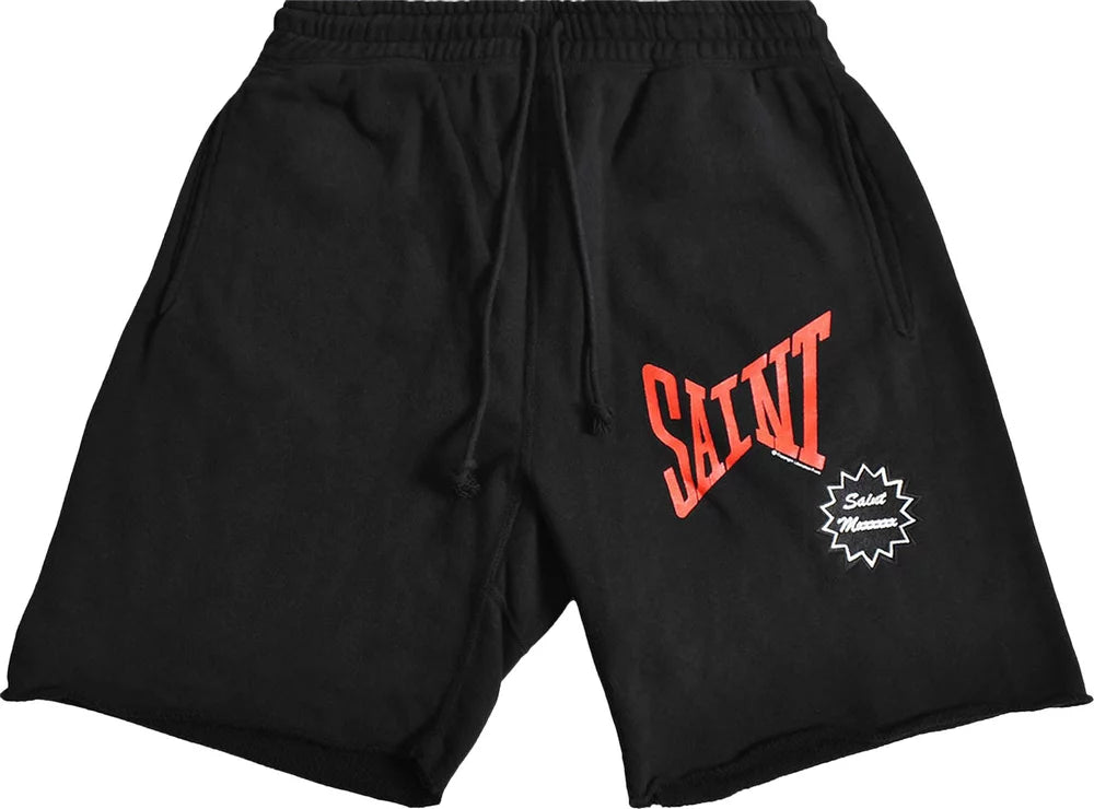 SAINT Mxxxxxx Saint Sweat Shorts Black