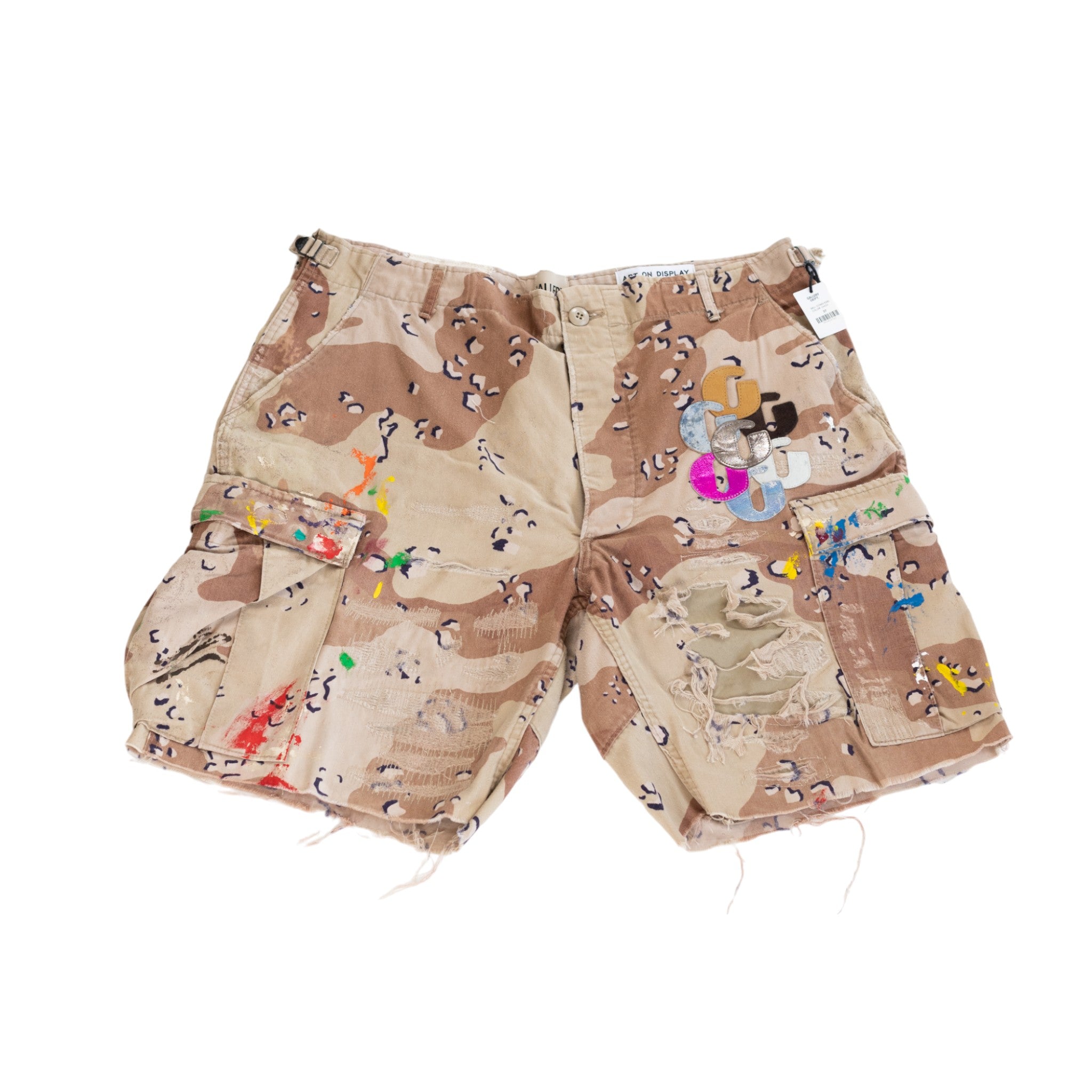 G Patch Chocolate Chip Camo Cargo Shorts